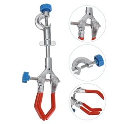 Ondersteuningsclip Drie-kaakklem Laboratoriumstandaard Plastic Science Experiment Tube Clips