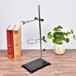 Ilebhu engu-50cm Imile Neflask Clamp Clamp I-Clip Condenser Iron Stands Impahla Yezemfundo Yaselabhorethri Isethi engu-1