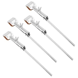 4pcs Prawf Gwydn Tube Clamp Condenser Pipe Clip Offer Arbrawf Labordy