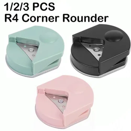1/2/3PCS Mini Portable Corner Rounder Paper Punch Card Photo Cutter Diy Craft Scrapbooking Tools Maker Machine Paper Trimmer