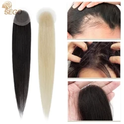 Sego Lace eesmine juukseplaaster Inime Hair Topper Naturaalne juukseliin naistele Juuste asendamine Nähtamatu Juuste Top Juuste Juuste Juuste