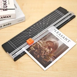 Coupe-papier à Guillotine A4/A5, avec règle extractible, pour coupe-photo, Machine à tapis de découpe léger pour Scrapbook