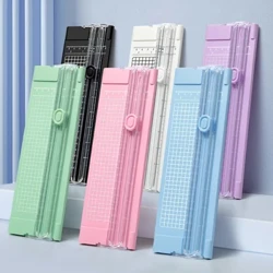 2024 Fashion Populer Guillotine A4/A5 Kertas Foto Pemangkas Cutter Scrapbook Pemangkas Ringan Mesin Pemotong Alat Kantor