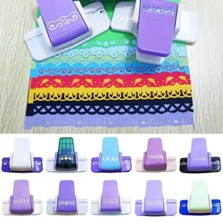Mới Quà Tặng Handmade Dao Cắt Giấy Handmade Edge Thiết Bị Dập Nổi Đấm S Hoa Thiết Kế Lạ Mắt Biên Giới Đấm DIY Thêu Sò