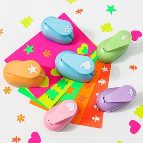 8Mm Mini Scrapbook Punches Handmade Cutter Card Craft Calico Printing Kids DIY Flower Paper Craft Punch Hole Puncher Shape