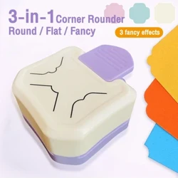 Mini Portable Corner Rounder Paper Punch Card Photo Cutter DIY Craft Scrapbooking Tools Paper Trimmer Mga Supplies na Nagbubuklod sa Opisina