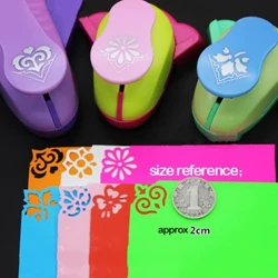 1pc Creative Paper Card Photo DIY Craft Flower Shape Eck Puncher, Business Paper Card Schneidloch Büro Staptier