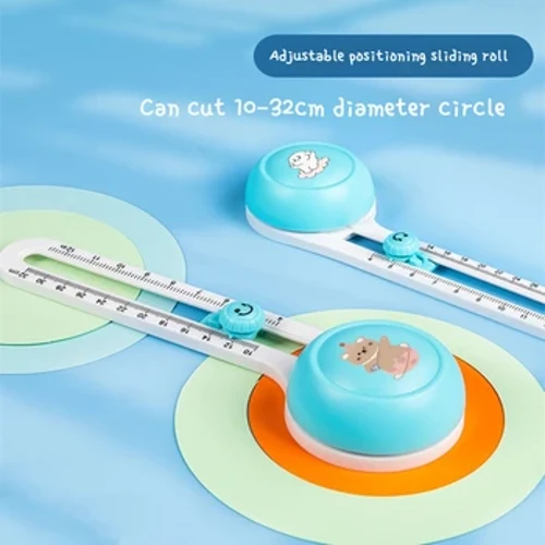 Borrence Ronn Schneidemesser DIY Kompass Circle Cutter 360 Upassbar Scrapbooking Circular Paper Scrapbooking Kaarte Cutters