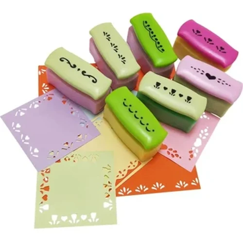 1ks Fancy Border Punch Flower Design Embossing Punch DIY Scrapbooking Ruční výroba okrajů Dekorativní Border Řezačka papíru Dárek