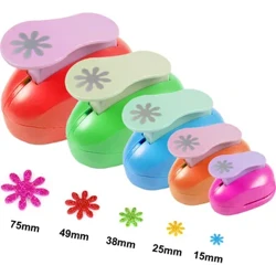 1 τεμ. Daisy Shaped Craft Hole Punch Scrapbooking School DIY Flower Paper Cutter EVA Αφρός EVA Ευχετήρια κάρτα πετάλων Διάτρηση Φεστιβάλ