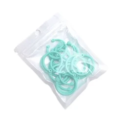Loose Leaf Binder Rings for Keychains,Card Rings,Clip Rings for Book Rings,School,Home or Office Flexible Binder Rings JIAN