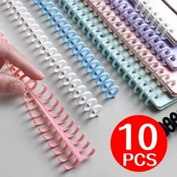 30 hull Avtakbar spenne Løsblader Papir Boksirkler Ring Utklippsbok Album Perm Spiral A4 A5 B5 Innbindingsklips for notatbok
