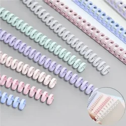 Kẹp Ràng Buộc Lược Laptop Tiếp Liệu Rời Lá Giấy Sách 30 Lỗ Vòng Tròn Vòng A4 Notebook Ràng Buộc Kẹp Sổ Lưu Chất Kết Dính