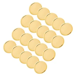 20 adet Dizüstü Bağlayıcı Halkaları Kitap Halkaları Metal Gevşek Yaprak Bağlayıcı Halka Klipleri Kitap Halkaları Yapış Menteşeli Dizüstü Bağlayıcı Disk