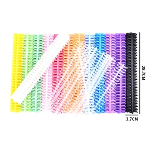10Pcs 30 Holes Circles Ring Loose-leaf Paper Book Scrapbook Albamu Binder Spiral A4 Notebook Binding Clips