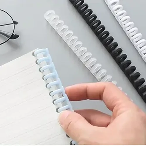 Ràng Buộc Lược Album Chất Kết Dính Ràng Buộc Kẹp Rời Lá Giấy Sách A4 Notebook Ràng Buộc Kẹp Sổ Lưu Chất Kết Dính 30 Lỗ Vòng Tròn nhẫn