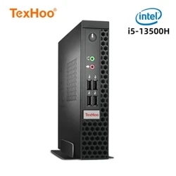 TexHoo Mini PC Gaming računalo Intel Core i7 10875H i5 13500H AMD R7 procesor ITX Windows 11 Pro 10 sistemska jedinica DDR4 NVMe WiFi