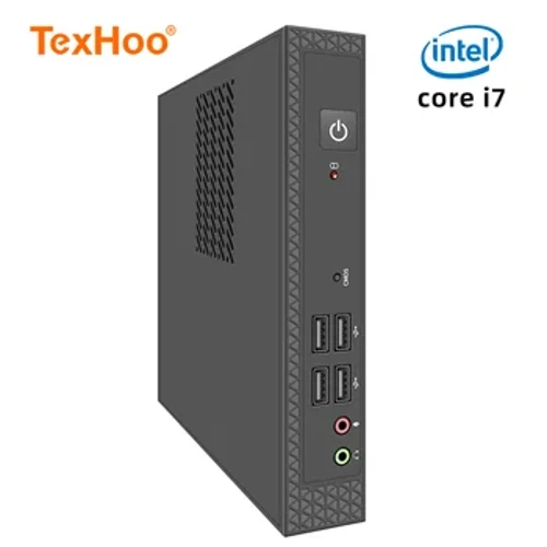 TexHoo Mini PC Računalnik Intel Core i7 i5 Processador ITX Windows 10 Pro Thin Client Industry COM SSD Bluetooth WIFI Čisto nov
