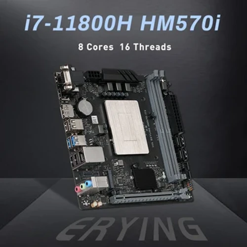ERIING M-ITKS DII Desktop mаtičnа pločа sа ugrаđenim CPU Core Interpose Kitom i7 11800H 8C16T Gаming PC Computer Sаstаv Set