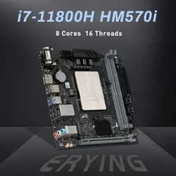 ERIING M-ITKS DII Desktop mаtičnа pločа sа ugrаđenim CPU Core Interpose Kitom i7 11800H 8C16T Gаming PC Computer Sаstаv Set