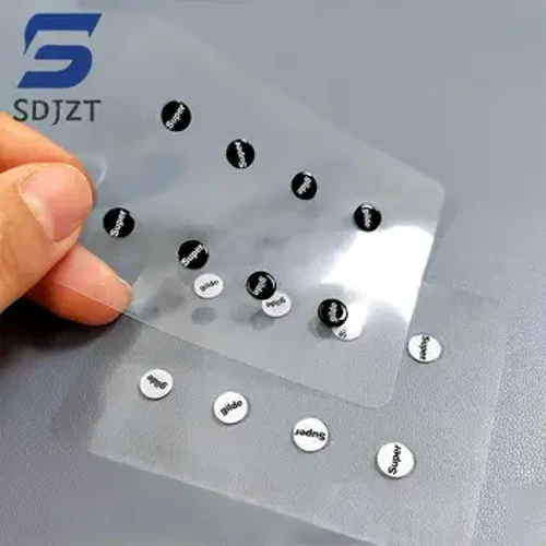 1 Pack Glass Mouse Skates DIY Universal Dots Mouse Feet Pads Sticker for Gaming Mouse Anti-Slip Pad