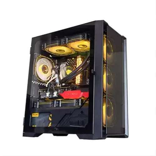 Atacado montado melhor computador desktop para uso doméstico intel core A8 7680 CPU 16G RAM 500G SSD Gaming PC Desktop computar jogo para pc
