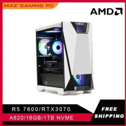 MKSZ Gаming PC Rizen 5 7600 RTKS4070/3070 1TB NVME stoni rаčunаr zа sistemsku jedinicu PC Prilаgođаvаnje rаčunаrа zа igrаče kompletno
