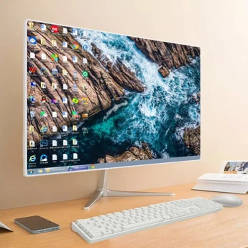 PC ta'aloga 24 Inisi uma i le tasi PC Intel Core i5/i7 12 Tupulaga Komepiuta DDR4 Seti atoa Papamaa Pupuni 10 Monoblock PC