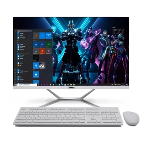 23.8 27 Inch White Desktop Computer PC Gaming Lahat sa Isang Intel 8 Core i7 10870H Monoblock NVIDIA GTX1650 4G GDDR5 para sa PC Gamer