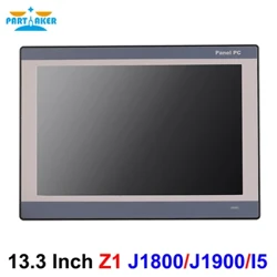 13,3-inčni TFT LED industrijski panel PC sve u jednom stolno računalo s dodirnim zaslonom Intel J1800 J1900 i5 prednja ploča IP65 VGA bez ventilatora