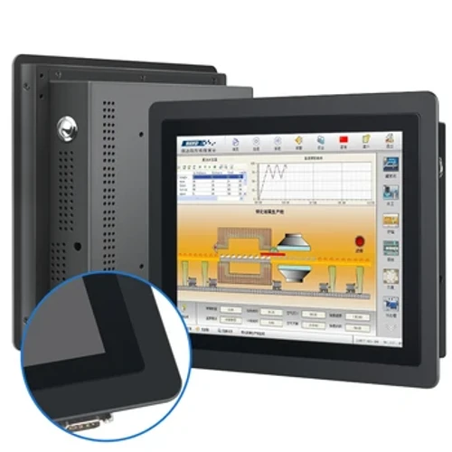 19 'īniha ʻenehana panel pc a pau i loko o hoʻokahi kumu i3 i5 i7 me IP65 Aluminum alloy frame capacitive touch screen desktop computer