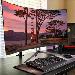 zavod 22 dyuymli i3/i5/i7/i9 LED ish stoli kompyuteri Batareykali UPS OEM Business Gaming AIO kompyuteri, i7 protsessorli, barchasi bitta kompyuterda monoblok