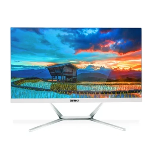 Praghas saor HYSTOU deisce uile-i-amháin ríomhaire PC 21.5 orlach monatóireacht a dhéanamh ar phróiseálaithe intel core i3 i5 i7 le haghaidh cearrbhachas agus úsáid oifige