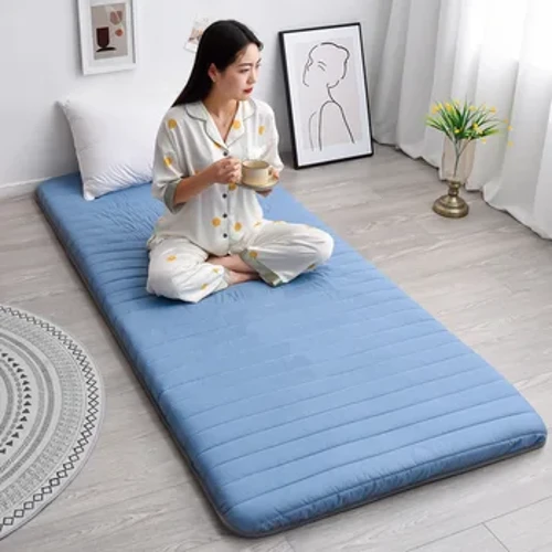 Colchão estudante dormitório único colchão macio casa esponja colchão dobrável chão dormir colchão tatami aluguel cama