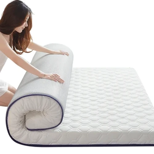 godoro la mpira lenye rebound ya juu la latex upholsteri bwenini linaloimarisha mwanafunzi wa bweni lenye safu mbili za safu 5 za kumbukumbu mikeka ya sifongo ya pamba