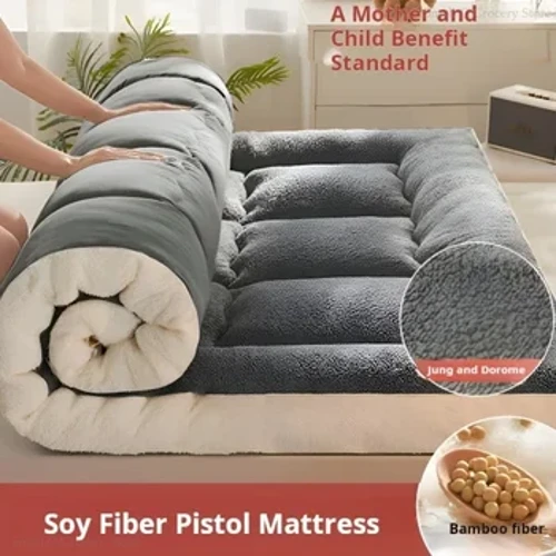 Nệm dày nệm nệm nhung nệm nhung thoải mái nệm nhung chất xơ đậu nành đặc