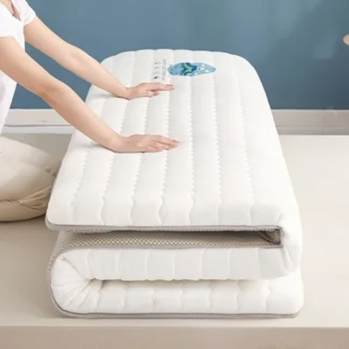 Colchão de fibra de soja, almofada de cama, almofada protetora, almofada macia, colchão dobrável doméstico, almofada fina de verão, colcha