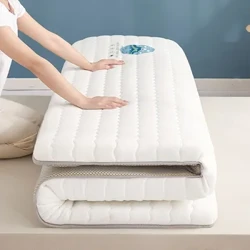 Colchão de fibra de soja, almofada de cama, almofada protetora, almofada macia, colchão dobrável doméstico, almofada fina de verão, colcha