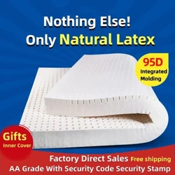 Topp 100 % naturlig latexmadrass High End Latexkälla Flytande Vikbar Kinesiska mattor med långsam återhämtning med anpassningsbar bomullsöverdrag