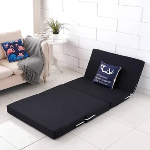 Paprastas sulankstomas čiužinys, atminties putplasčio kilimėlis Tatami Yoga Pad sulankstomas kempininis čiužinys biuro pietų pertraukai, viengulės lovos baldai