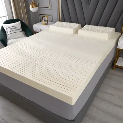 Tajska Naravna vzmetnica iz 100% lateksa Veleprodaja Luksuzni vrh Tatami Mat Royal Gift Lateks Mats s prevleko
