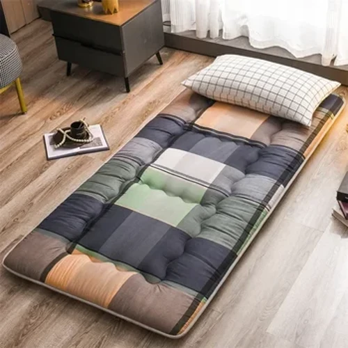 Tatami Matratz Décke Matratz Soft Këssen Schwamm Mat Dormitory Eenzel Duebel Klapp Matratz Topper Klappbar Schlof Pad