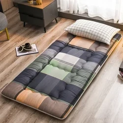 Tatami Yatak Kalın Yatak Yumuşak Yastık Sünger Mat Yurt Tek Çift Katlanır Yatak Topper Katlanabilir Uyku Pedi