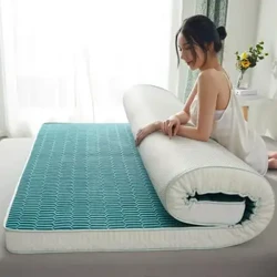 Nệm Tatami Bọc Thoáng Khí WarmThick Nệm Ngủ Miếng Lót Mút Gấp Giường Đệm Thảm Lót Sàn