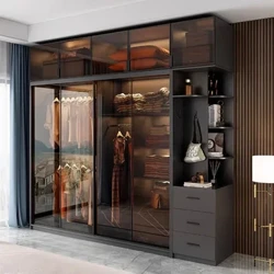 Cwpwrdd Dillad Cwpwrdd Dillad Trefnydd Storio Closets Agored Moethus Modern Arddangos Cynhwysedd Mawr Modern Symudedd Para Casa Dodrefn