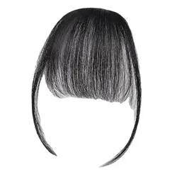 Clip Bangs Mewn Gwallt Estyniadau Gwallt Hairpieces Aer Ffug Clip Hawdd Clip Meddal Naturiol Mewn Bangs Gwallt Aer Ffug ar gyfer Parti Dyddiol Merched