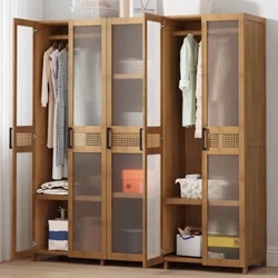 Tủ Tủ Tủ Quần Áo Trưng Bày Trang Điểm Trang Sức Đầu Giường Bắc Âu Hệ Thống Mở Tủ Quần Áo Ngăn Kéo Ropero Phòng Chờ Nội Thất