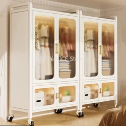 Tủ Tủ Quần Áo Tủ Quần Áo Salon Kim Loại Ngực Tủ Bảo Quản Mở Tủ Quần Áo Người Tổ Chức Phòng Ngủ Trẻ Em Armario Nội Thất Phòng Ngủ