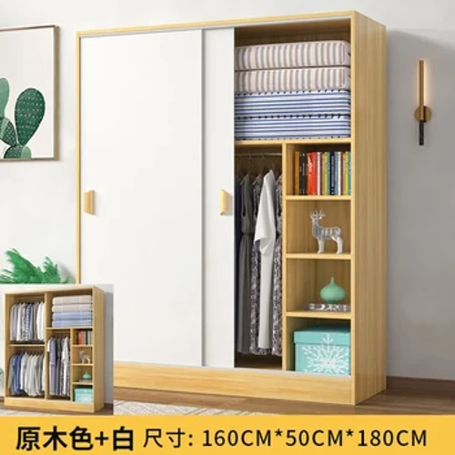 Chiều Cao 180Cm Phòng Khách Gỗ Dán Lắp Ráp Tủ Quần Áo Tủ Quần Áo Bảo Quản Thay Đồ Phòng Ngủ Bền Tủ Đồ Nội Thất Gia Đình