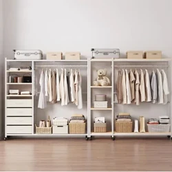 Cwpwrdd Ystafell Wely Closet Bwyta Placard System Waredrobe Cwpwrdd Dillad Arddangos Agored Allanol Gwisgadwy Guarda Roupa Gwesty Dodrefn